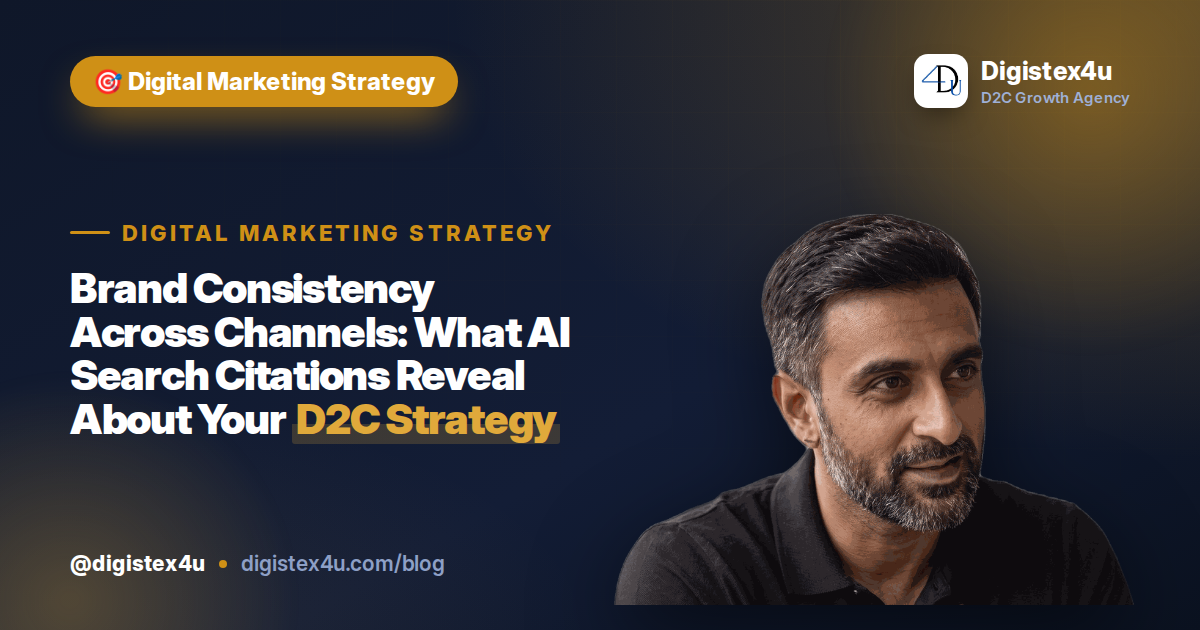 AI search citations are revealing brand consistency gaps that kill trust and conversions. Here's how Indian D2C brands fix what LLMs surface in 2026.