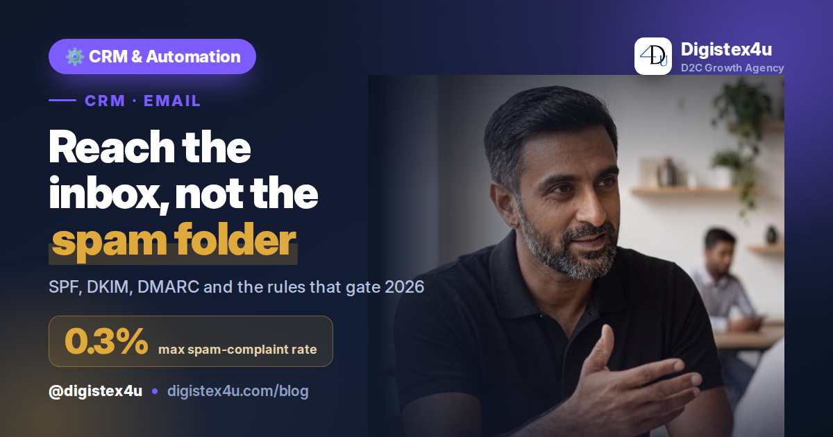Email Deliverability for D2C in 2026: The Sender Rules You Can't Ignore