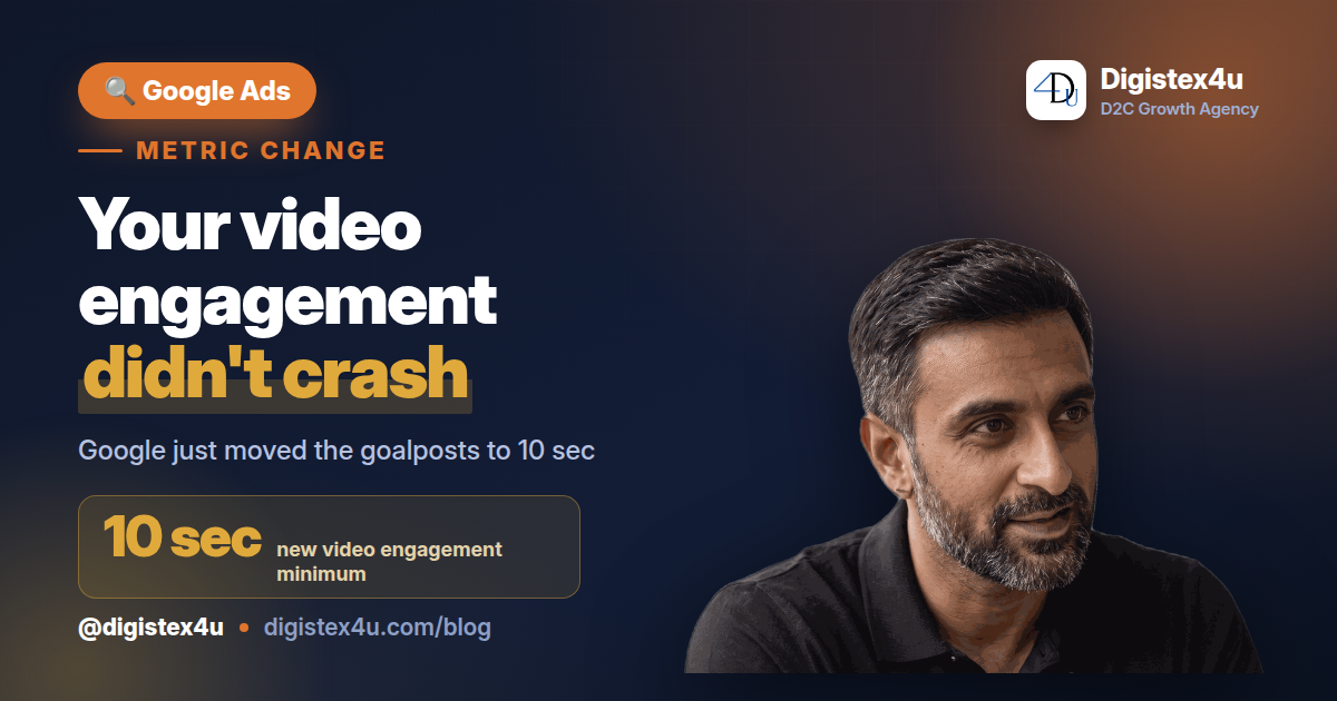 Google Just Redefined a Video Engagement: Why Your Numbers Dropped