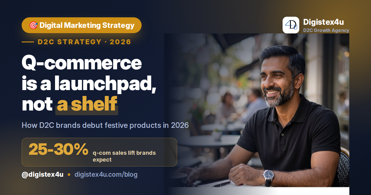 Why D2C Brands Are Launching New Products on Quick Commerce This Festive Season