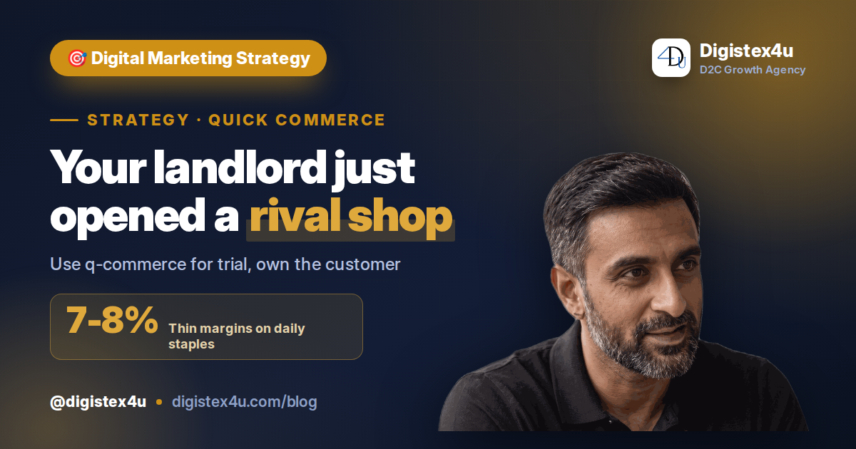 Quick Commerce Is Building Its Own Brands: What the Private-Label Push Means for D2C
