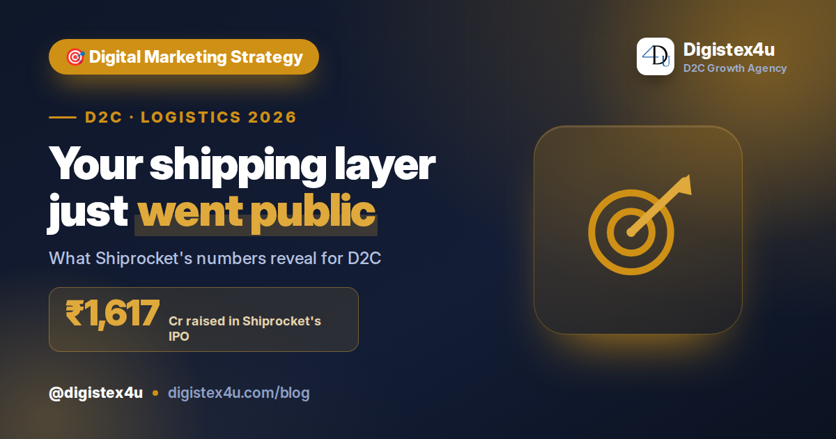 Shiprocket's IPO and What It Signals for Indian D2C Brands in 2026